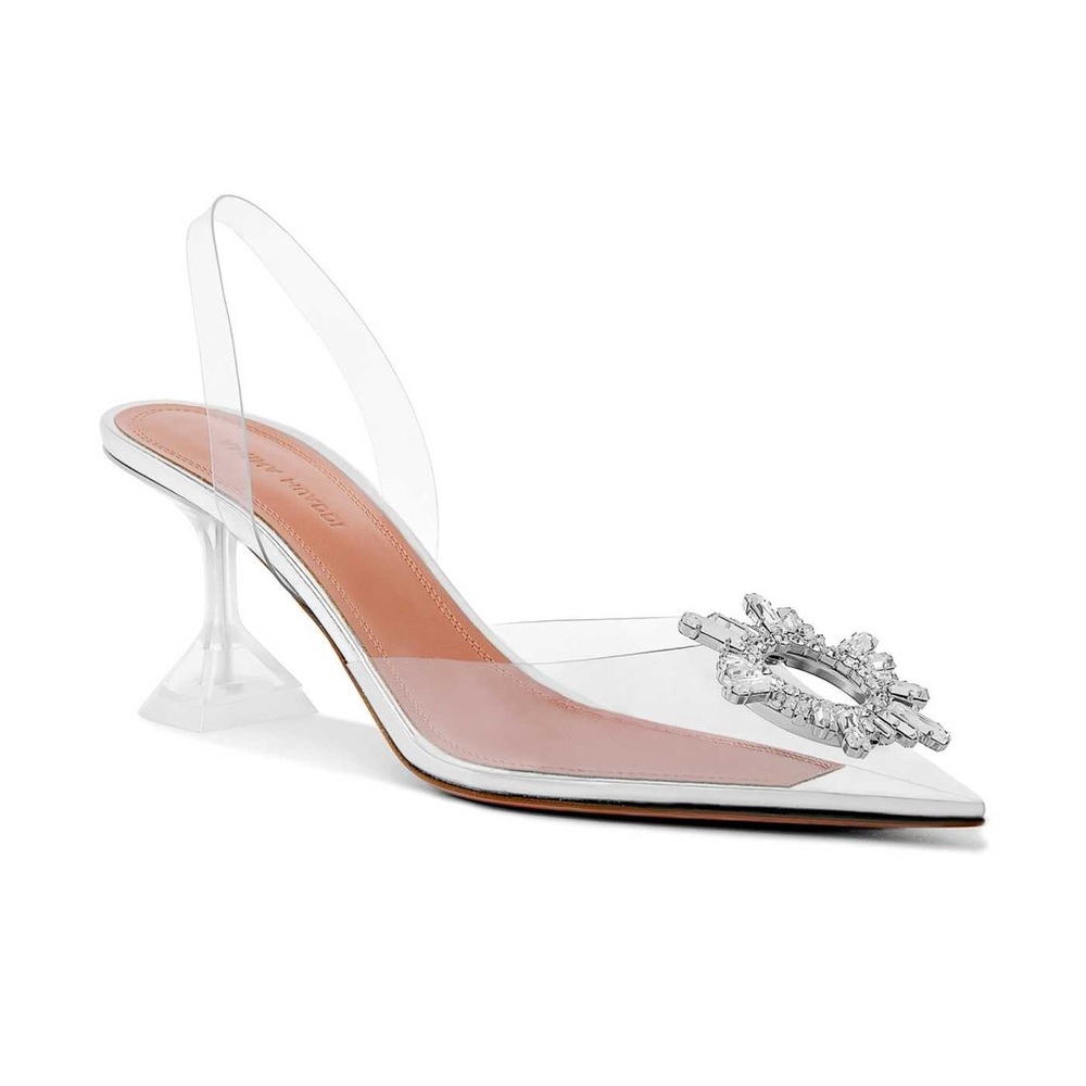Amina Muaddi 70 MM Begum Sling Backs 38